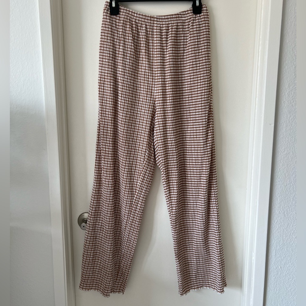 OAK+FORT seersucker pants